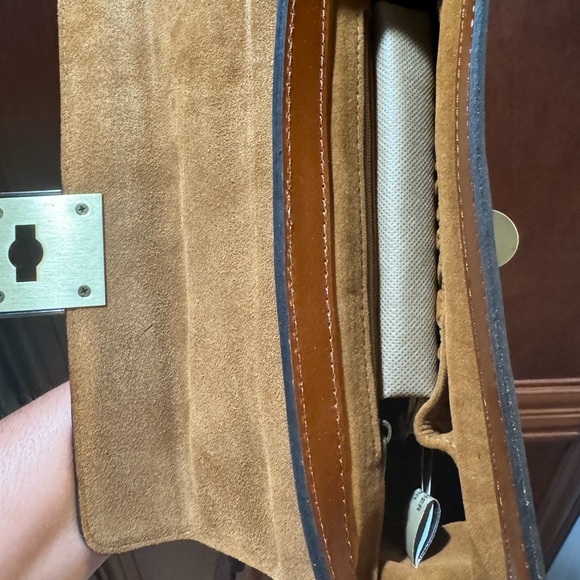 Patricia Nash Brown Leather Crossbody New! - Picture 5 of 5
